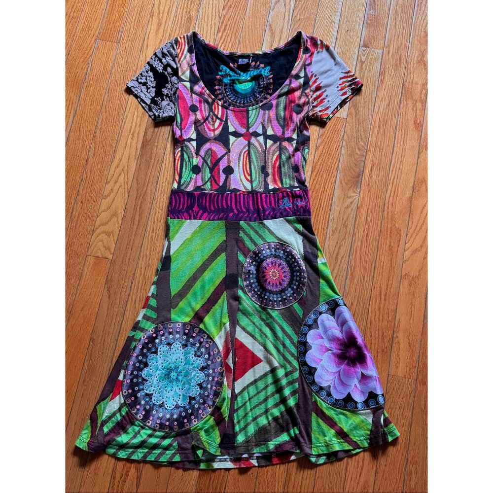 Desigual Boho Mini Dress